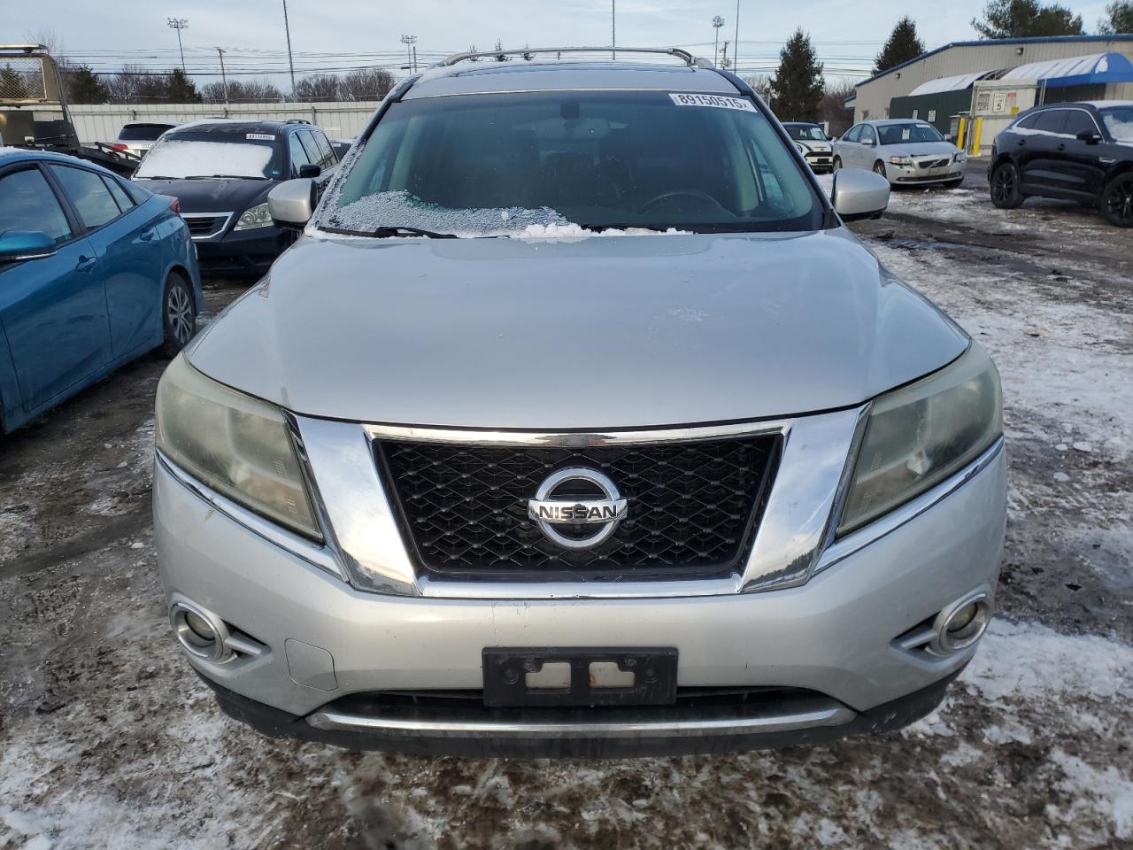 2014 Nissan Pathfinder VIN 5N1AR2MM9EC681179 Copart auction photo, rear end damage thumbnail 5