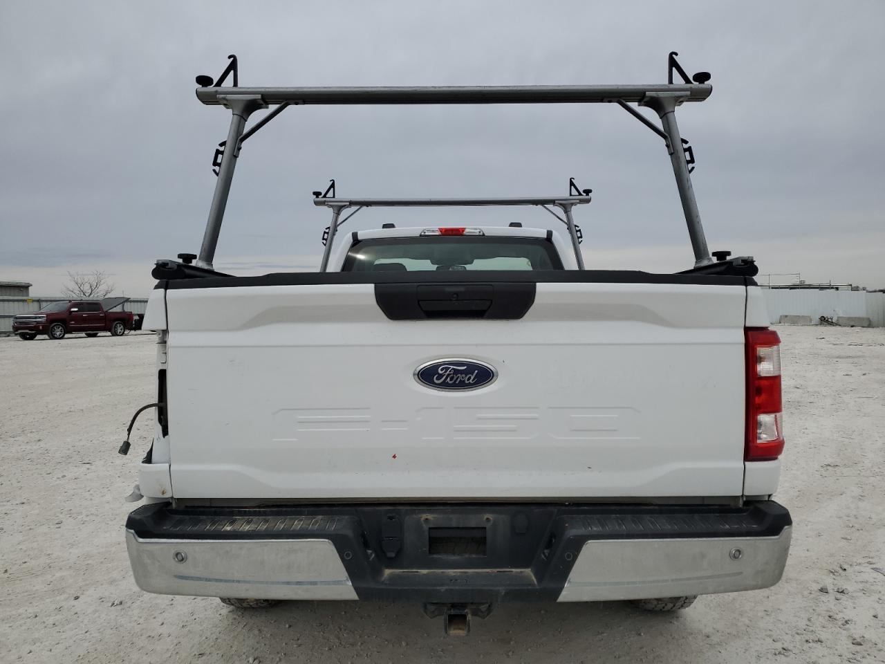 2022 Ford F-150 VIN 1FTMF1CB0NKD36150 Copart auction photo, front end damage thumbnail 6