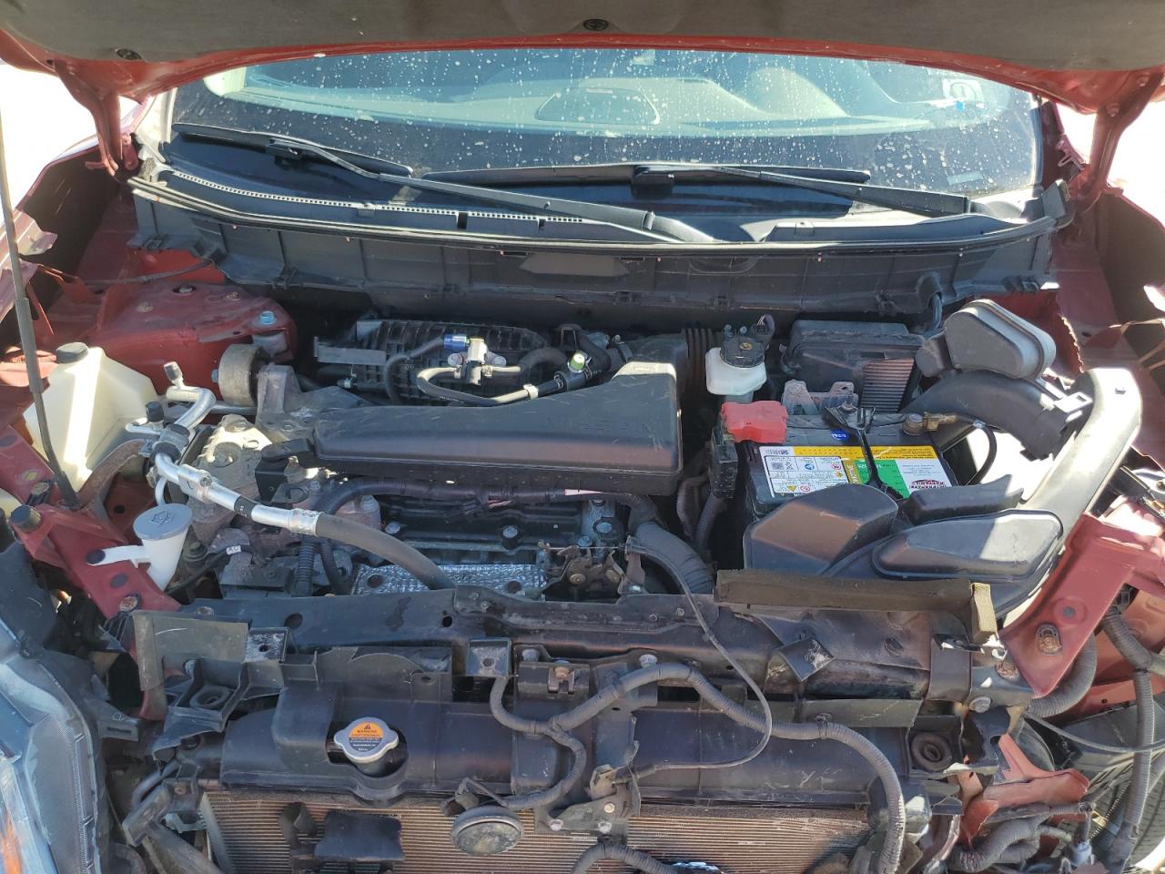 2015 Nissan Rogue VIN 5N1AT2MV2FC786528 Copart auction photo, front end damage thumbnail 12