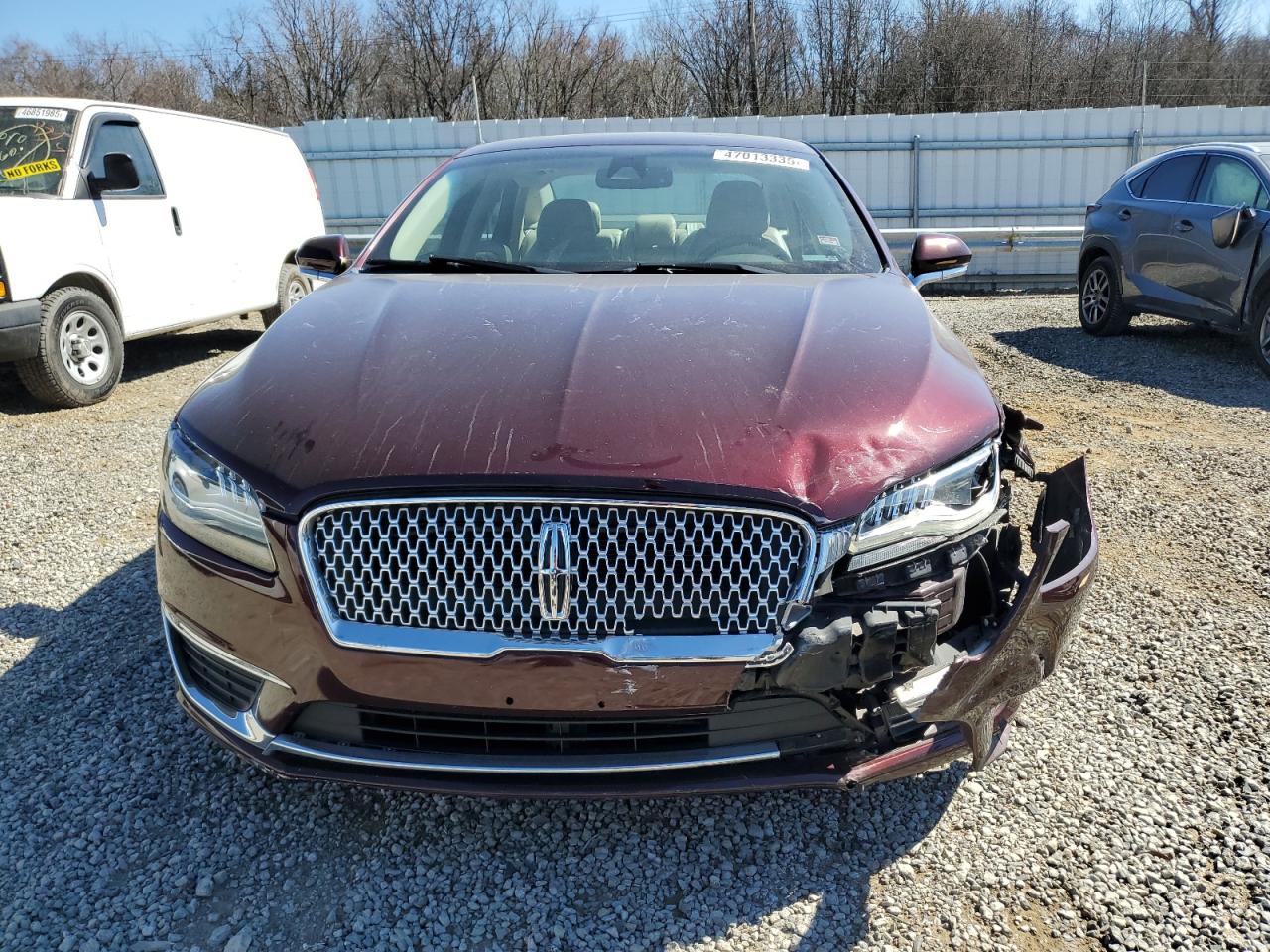 2017 Lincoln MKZ VIN 3LN6L5E90HR645289 Copart auction photo, front end damage thumbnail 5