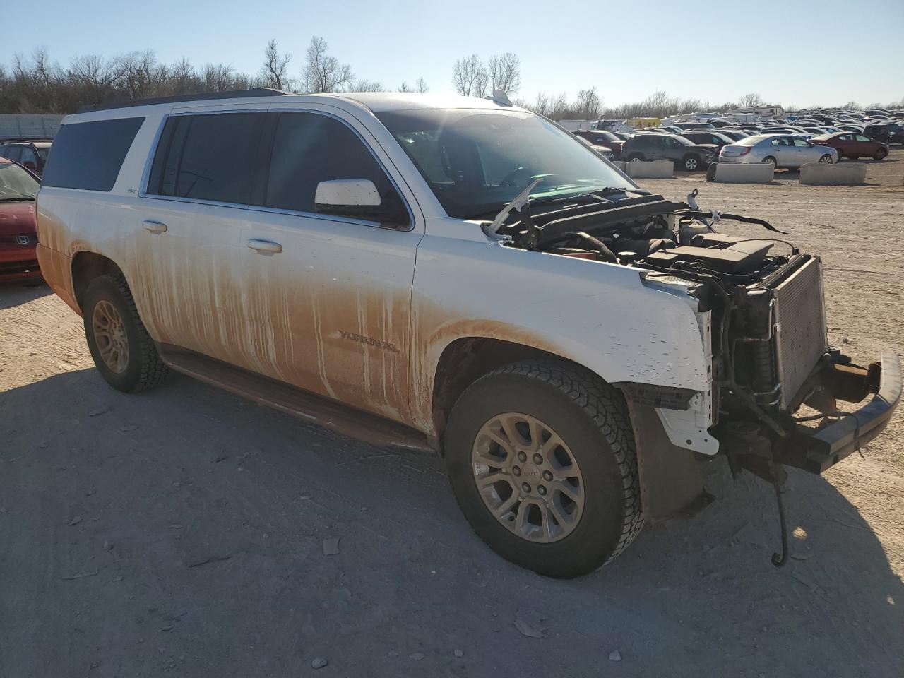 2017 GMC Yukon VIN 1GKS2GKC9HR180738 Copart auction photo, front end / minor dent/scratches damage thumbnail 4