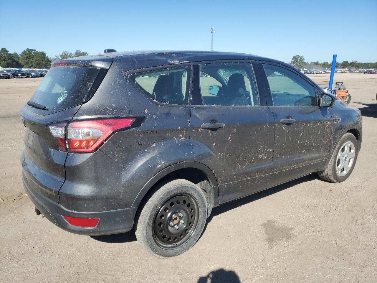 2018 Ford Escape VIN 1FMCU0F71JUA16445 Copart auction photo, all over damage thumbnail 3