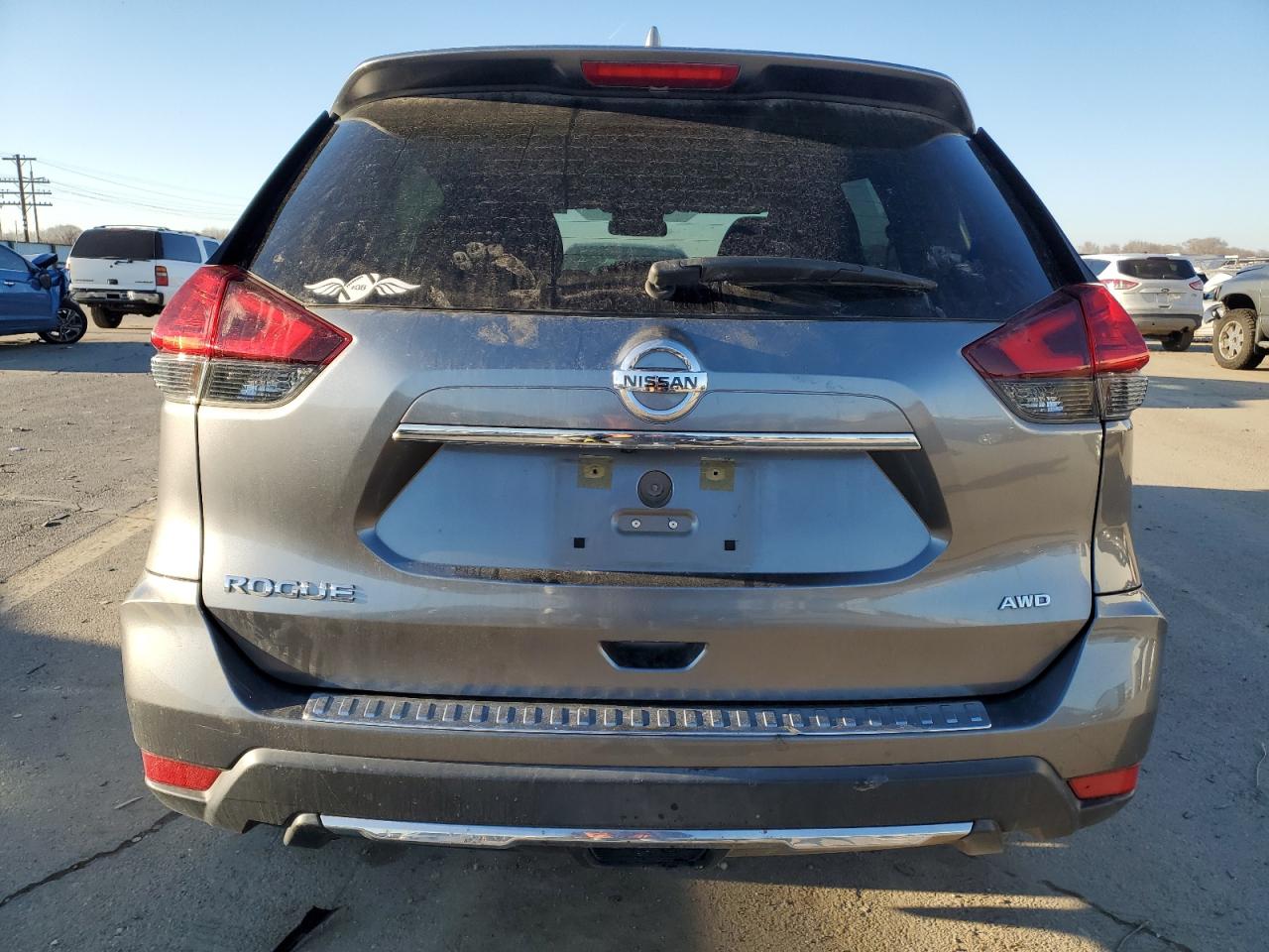 2017 Nissan Rogue VIN KNMAT2MV7HP538937 Copart auction photo, front end / undercarriage damage thumbnail 6