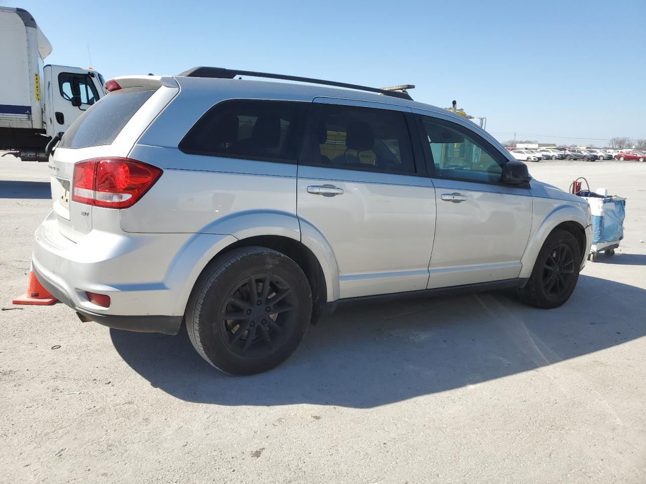 2014 Dodge Journey VIN 3C4PDCBB4ET124849 Copart auction photo, front end damage thumbnail 3