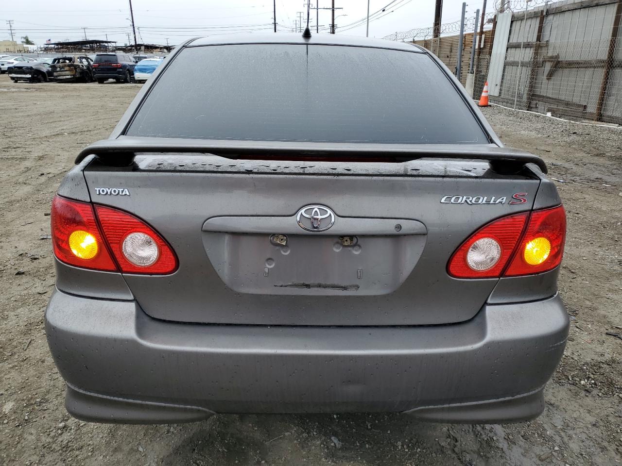 2004 Toyota Corolla VIN 1NXBR32E24Z250813 Copart auction photo, front end / rear end damage thumbnail 6