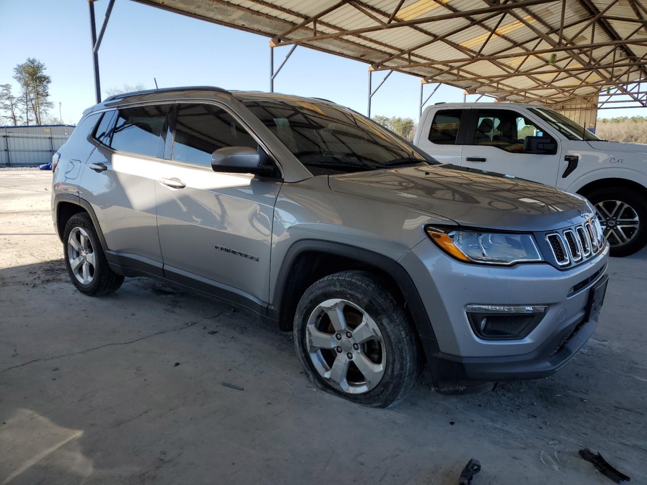 2018 Jeep Compass VIN 3C4NJDBBXJT342648 Copart auction photo, rear end / front end damage thumbnail 4