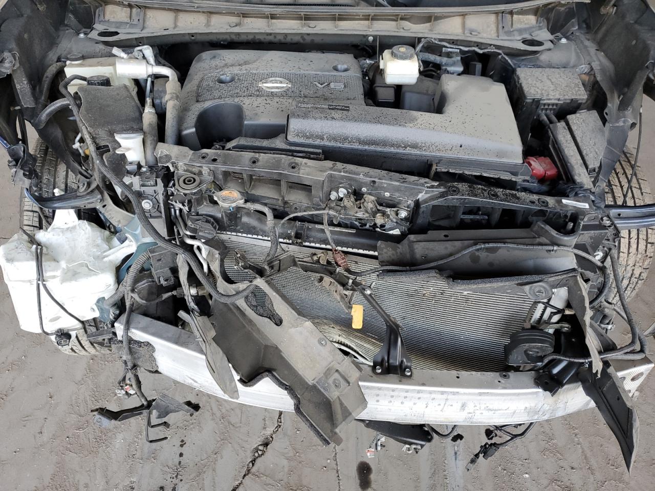 2021 Nissan Murano VIN 5N1AZ2AJ8MC129634 Copart auction photo, front end damage thumbnail 7