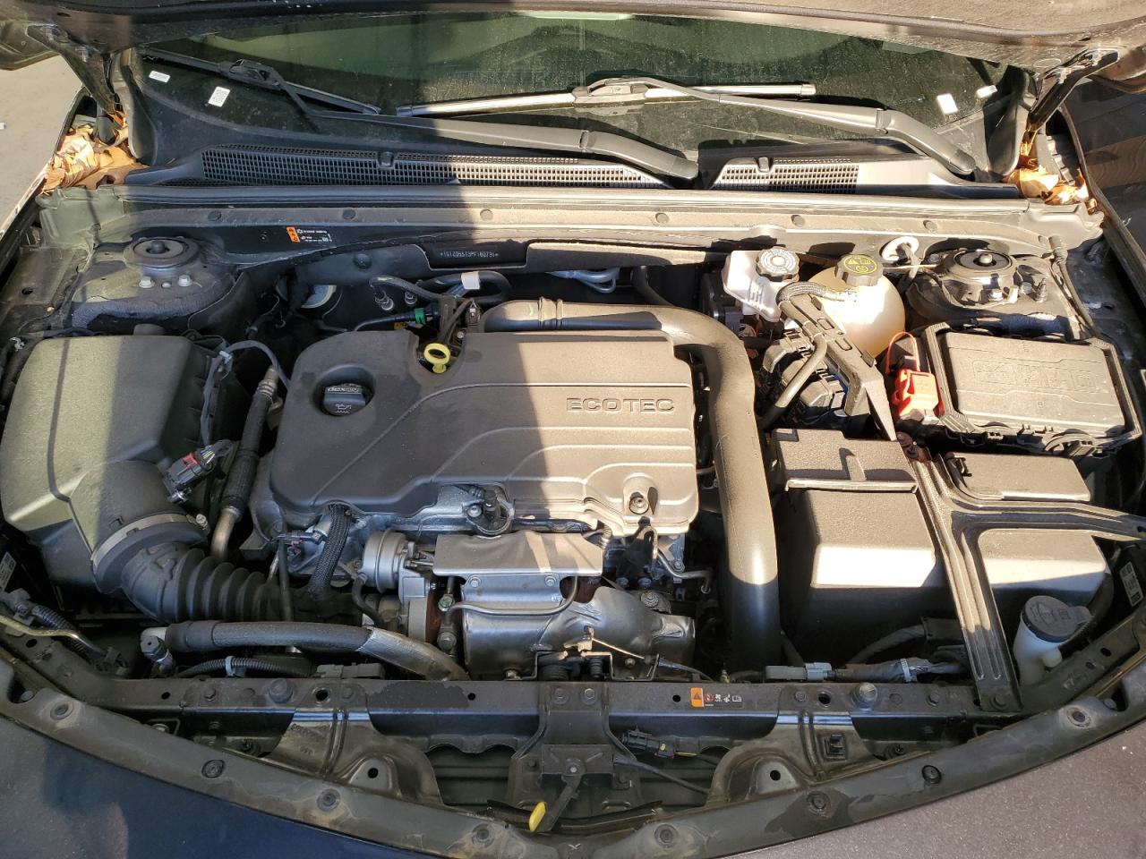 2023 Chevrolet Malibu VIN 1G1ZD5ST3PF160731 Copart auction photo, top/roof damage thumbnail 11