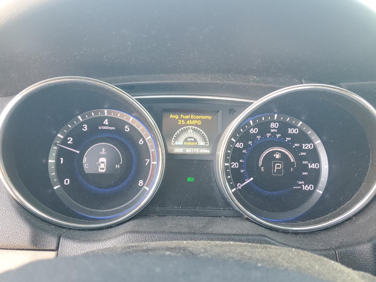 2014 Hyundai Sonata VIN 5NPEC4AB6EH817925 Copart auction photo, front end damage thumbnail 9
