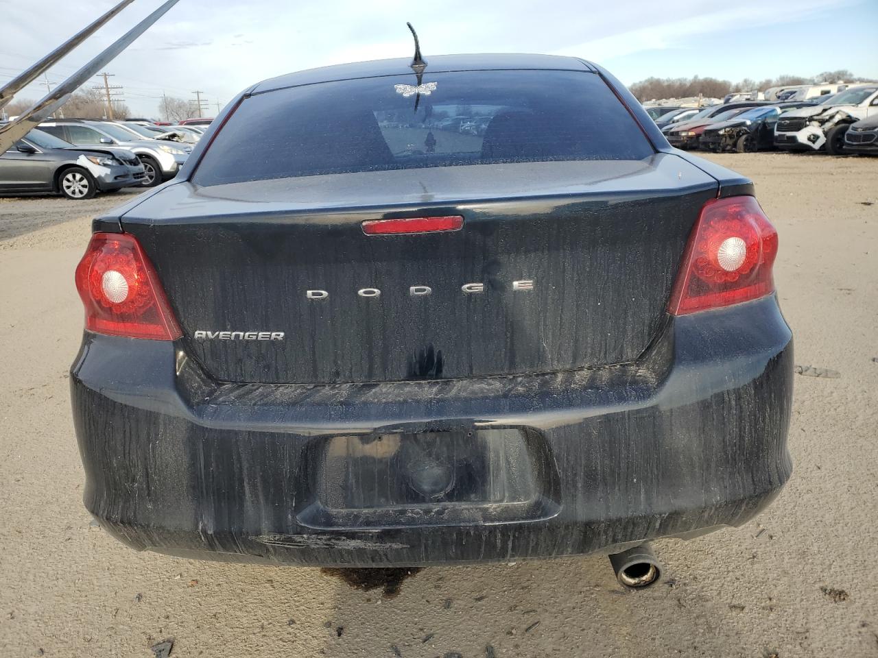 2013 Dodge Avenger VIN 1C3CDZAB3DN610803 Copart auction photo, front end / undercarriage damage thumbnail 6