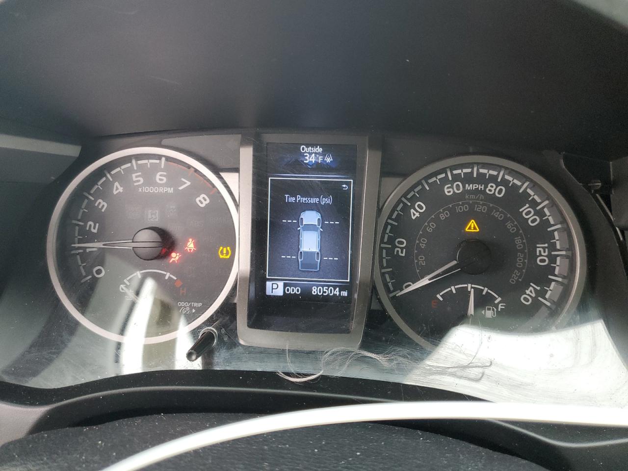 2017 Toyota Tacoma VIN 5TFAZ5CN1HX044798 Copart auction photo, front end damage thumbnail 9