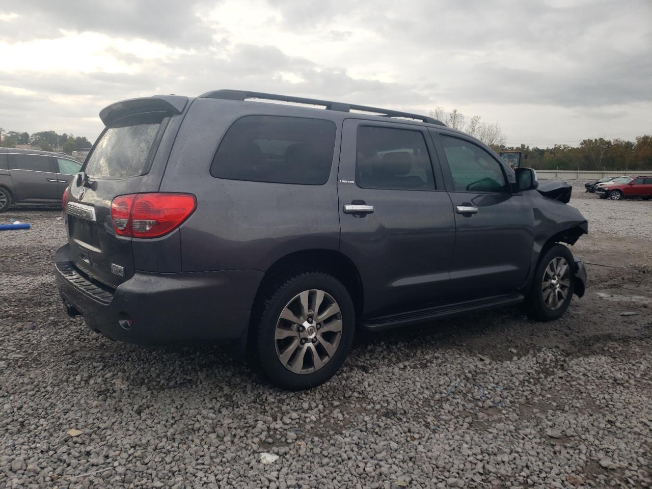 2014 Toyota Sequoia VIN 5TDKY5G17ES053960 Copart auction photo, front end damage thumbnail 3
