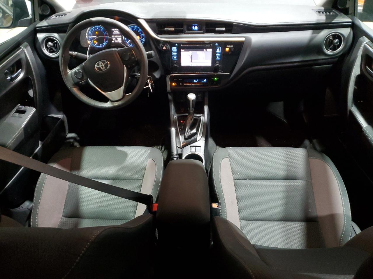 2017 Toyota Corolla VIN 2T1BURHE4HC963342 Copart auction photo, side / front end damage thumbnail 8