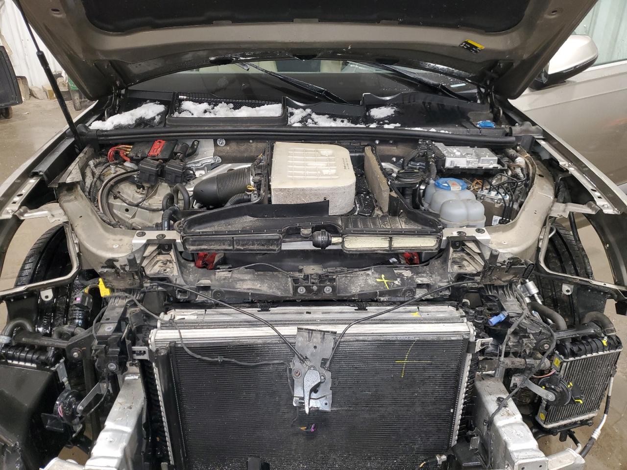 2017 Audi Q7 VIN WA1VAAF71HD011066 Copart auction photo, rear end damage thumbnail 12