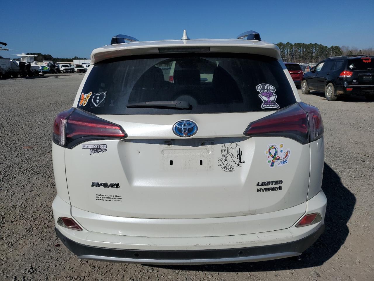 2016 Toyota RAV 4 VIN JTMDJREV2GD019563 Copart auction photo, front end damage thumbnail 6