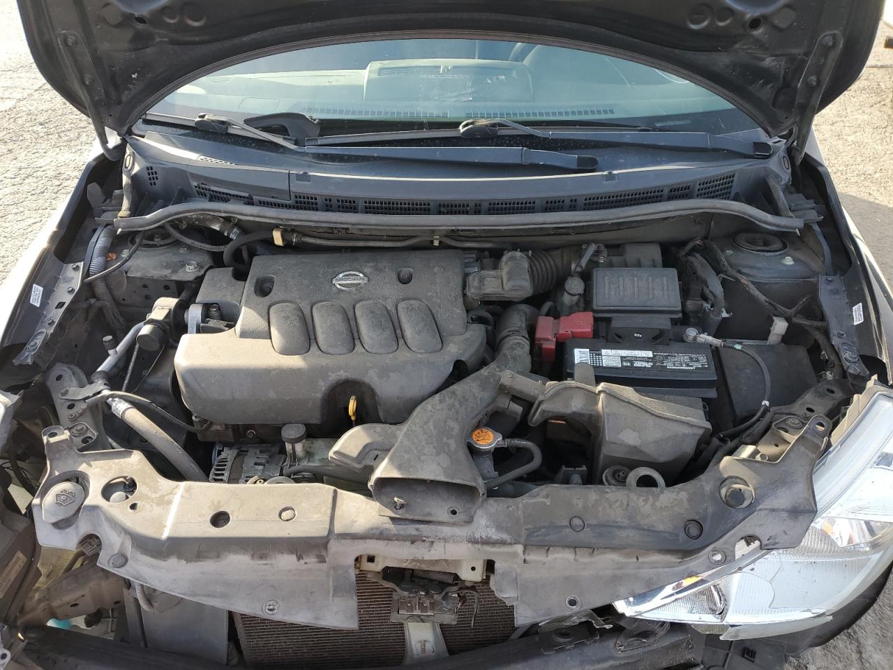 2011 Nissan Versa VIN 3N1BC1CP7BL382499 Copart auction photo, front end damage thumbnail 11
