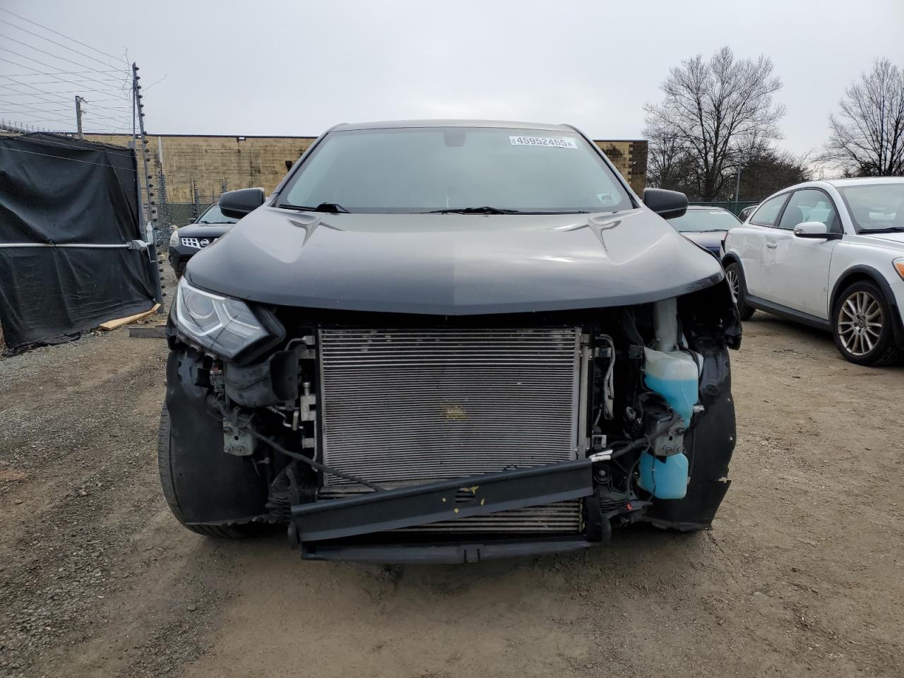 2018 Chevrolet Equinox VIN 3GNAXHEV4JL127204 Copart auction photo, front end damage thumbnail 5