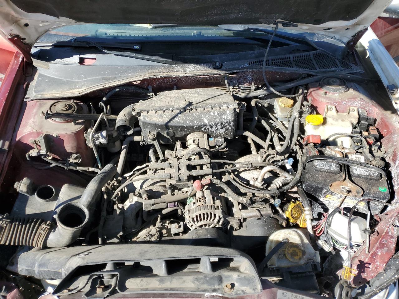2002 Subaru Legacy VIN 4S3BE635827204432 Copart auction photo, front end / rear end damage thumbnail 13