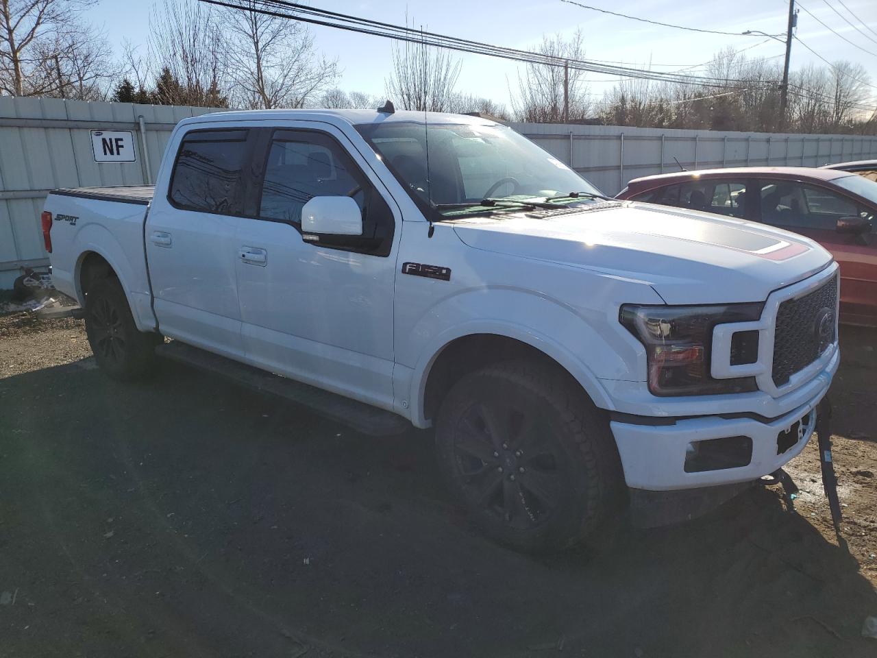 2019 Ford F-150 VIN 1FTEW1E41KFC51244 Copart auction photo, front end damage thumbnail 4