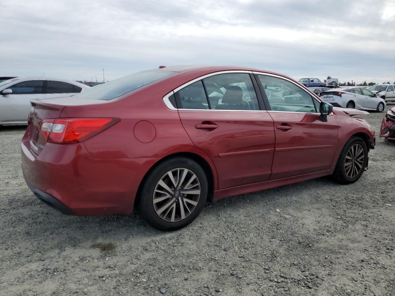 2019 Subaru Legacy VIN 4S3BNAB6XK3036118 Copart auction photo, front end damage thumbnail 3