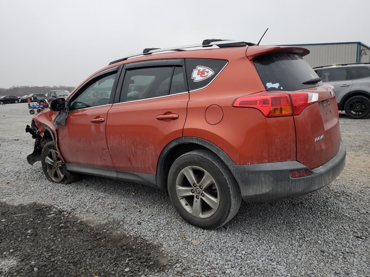 2015 Toyota RAV 4 VIN 2T3WFREV0FW182093 Copart auction photo, front end / mechanical damage thumbnail 2