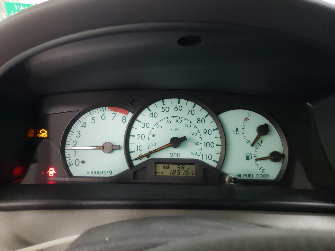 2003 Toyota Corolla VIN 1NXBR38E13Z133634 Copart auction photo, front end / rear end damage thumbnail 9
