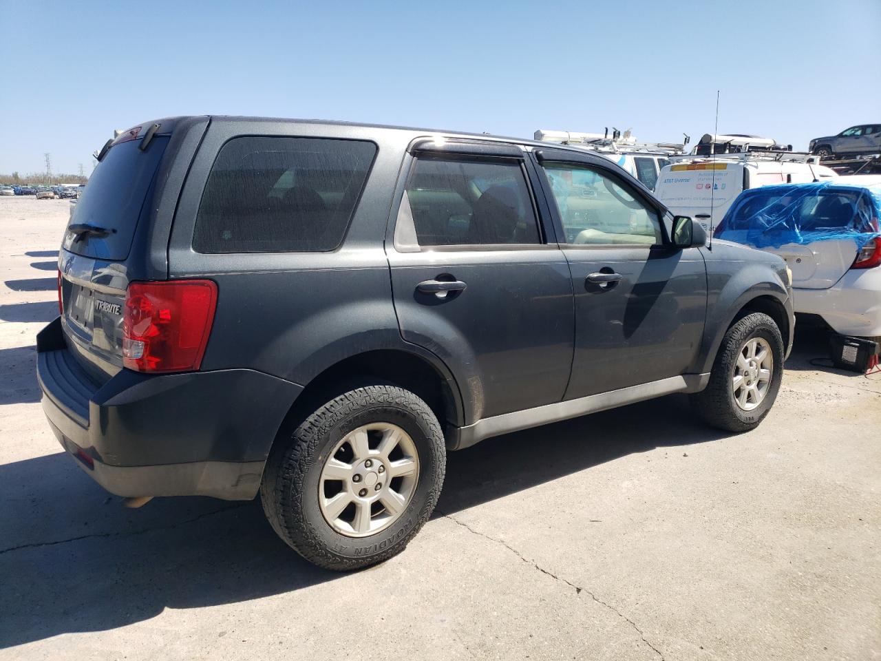 2009 Mazda Tribute VIN 4F2CZ02749KM03106 Copart auction photo, normal wear damage thumbnail 3