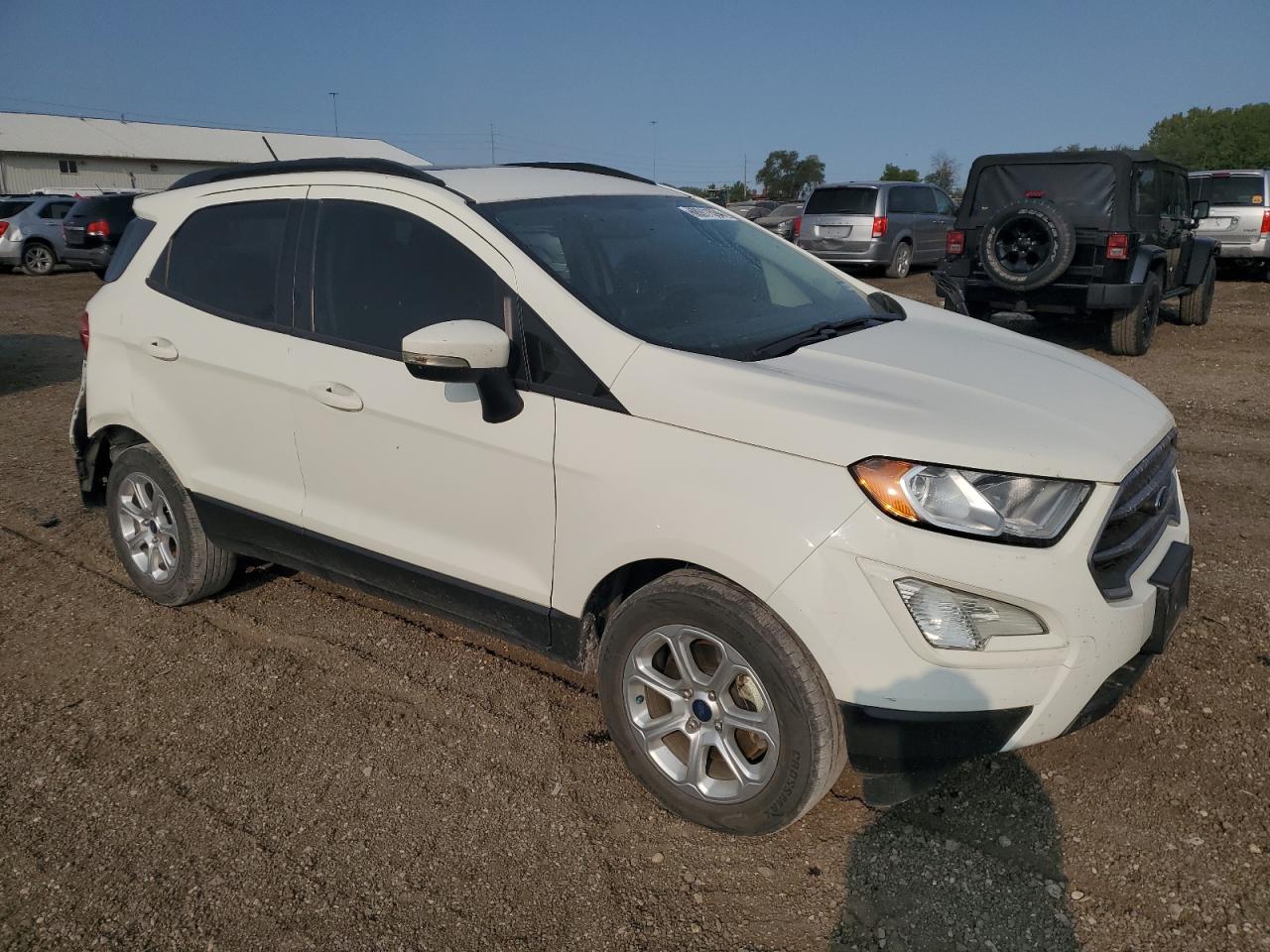 2019 Ford EcoSport VIN MAJ3S2GE5KC307286 Copart auction photo, rear end / side damage thumbnail 4