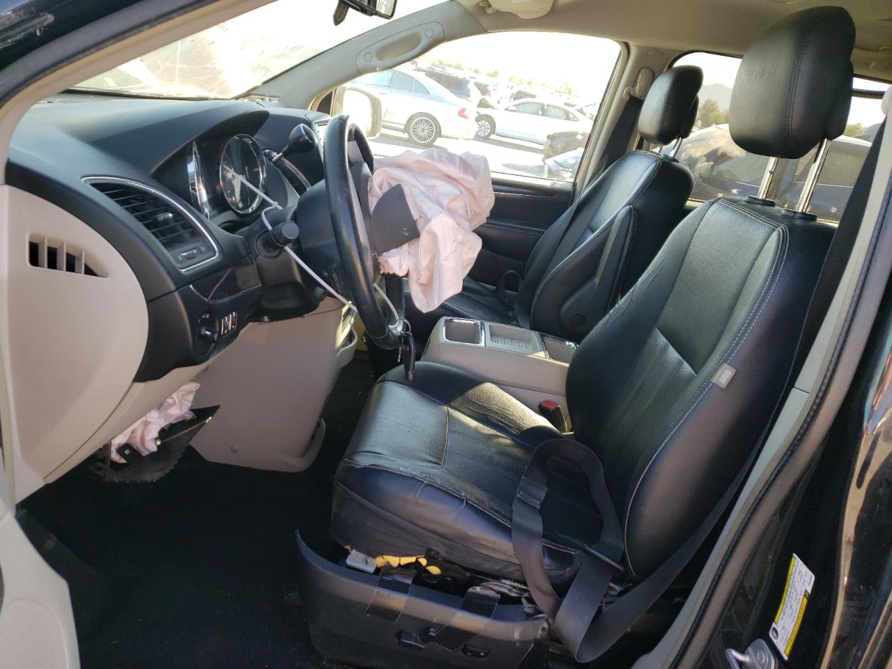 2014 Chrysler Town & Country VIN 2C4RC1BG9ER435059 Copart auction photo, front end damage thumbnail 7