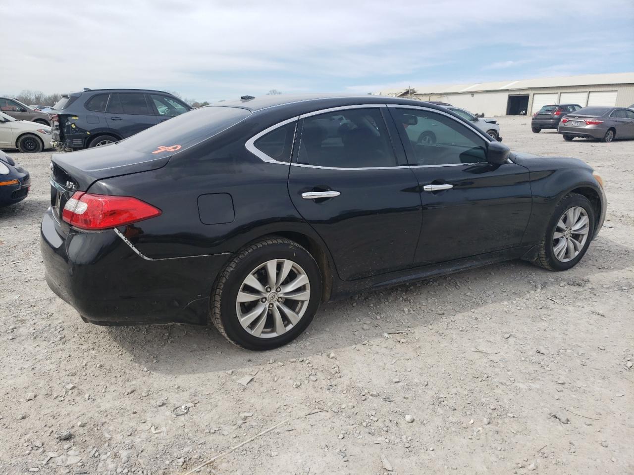 2011 Infiniti M VIN JN1BY1AR2BM374273 Copart auction photo, rear end damage thumbnail 3