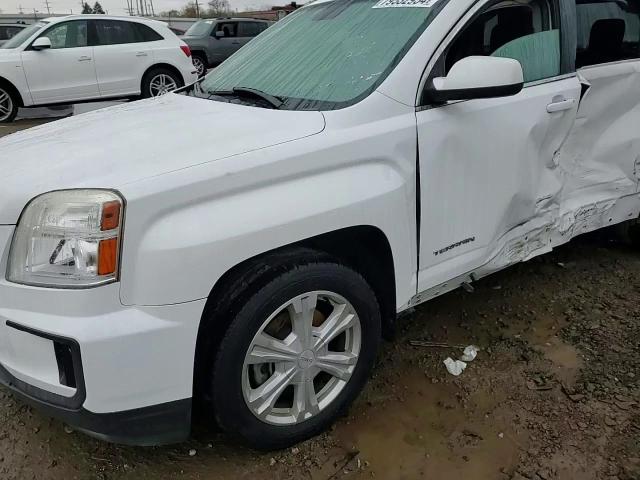 2017 GMC Terrain VIN 2GKALMEK8H6349458 Copart auction photo, front end / side damage thumbnail 12