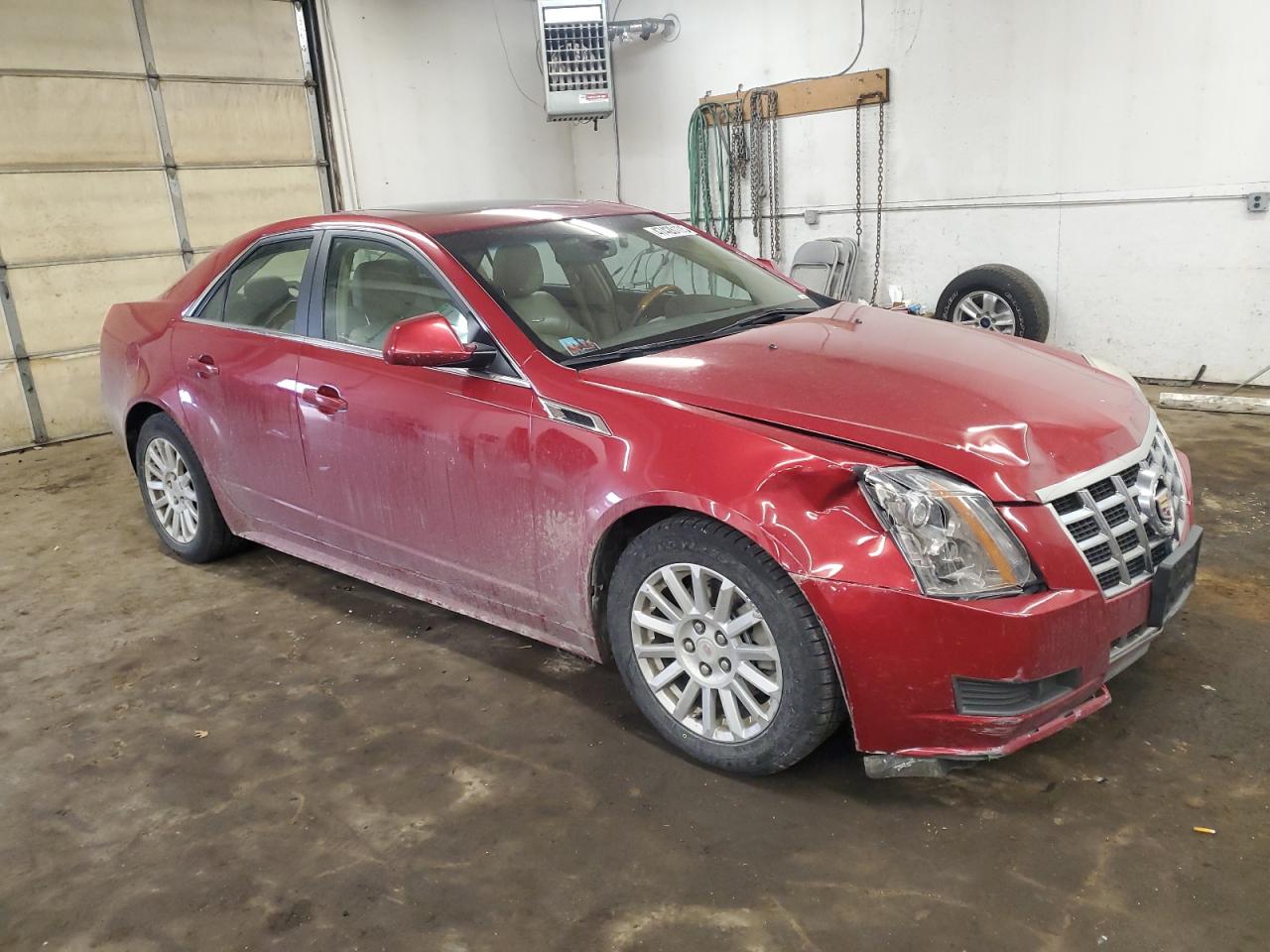 2013 Cadillac CTS VIN 1G6DG5E52D0108532 Copart auction photo, front end damage thumbnail 4