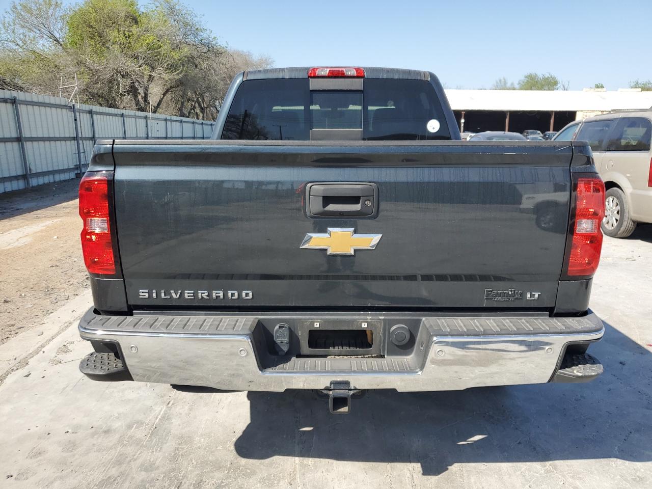2017 Chevrolet Silverado VIN 3GCPCREC1HG384200 Copart auction photo, side / front end damage thumbnail 6