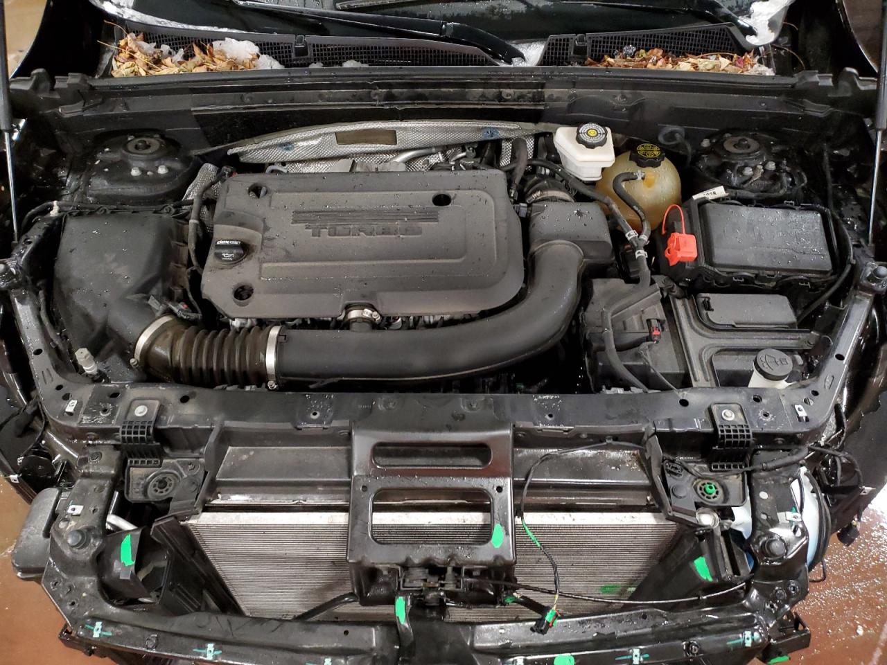 2021 Buick Envision VIN LRBFZNR45MD107979 Copart auction photo, front end / side damage thumbnail 12