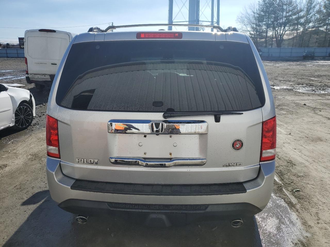 2012 Honda Pilot VIN 5FNYF4H52CB066676 Copart auction photo, side damage thumbnail 6