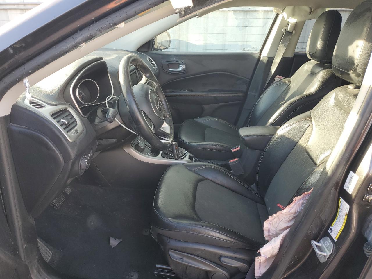 2018 Jeep Compass VIN 3C4NJDBB6JT403767 Copart auction photo, side damage thumbnail 7