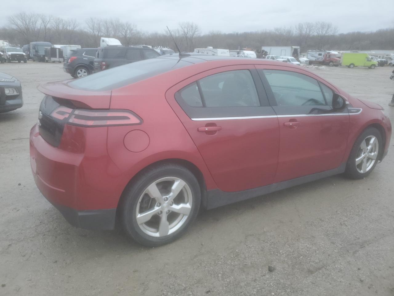2012 Chevrolet Volt VIN 1G1RB6E4XCU106767 Copart auction photo, normal wear damage thumbnail 3