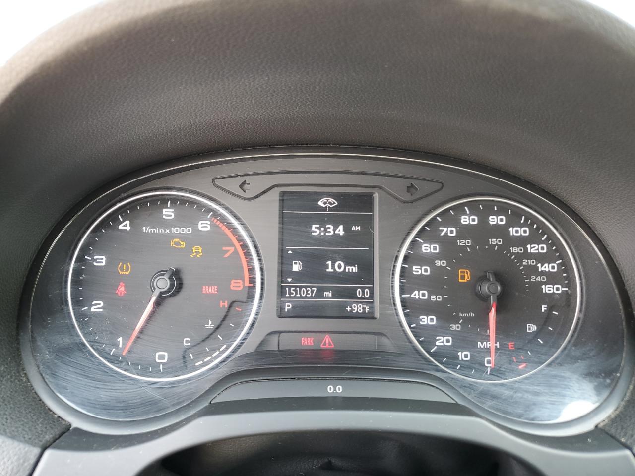 2015 Audi A3 VIN WAUACGFF3F1126398 Copart auction photo, all over damage thumbnail 9