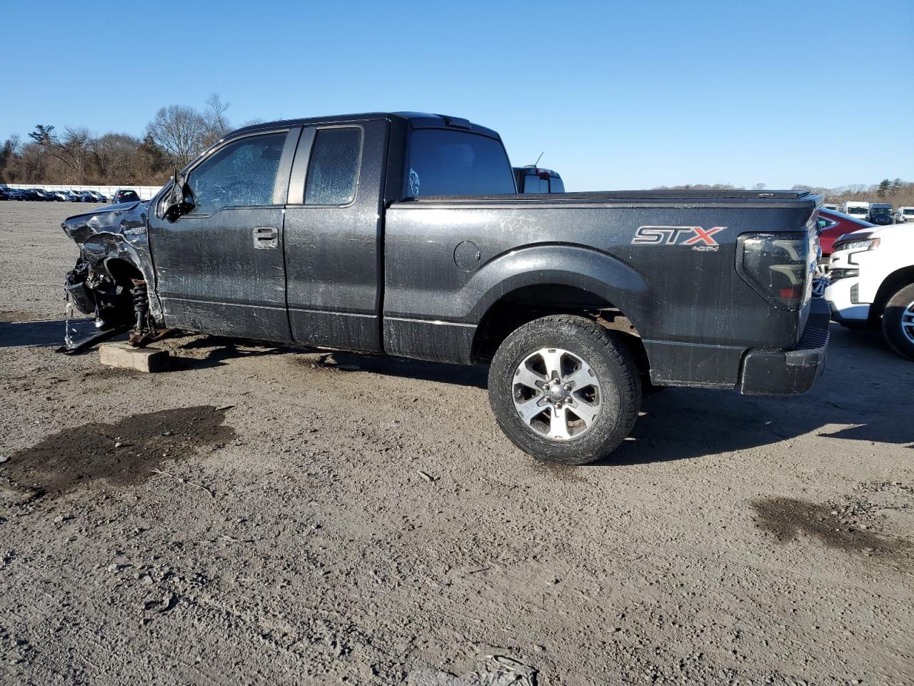 2014 Ford F-150 VIN 1FTFX1EF5EFB18395 Copart auction photo, front end damage thumbnail 2