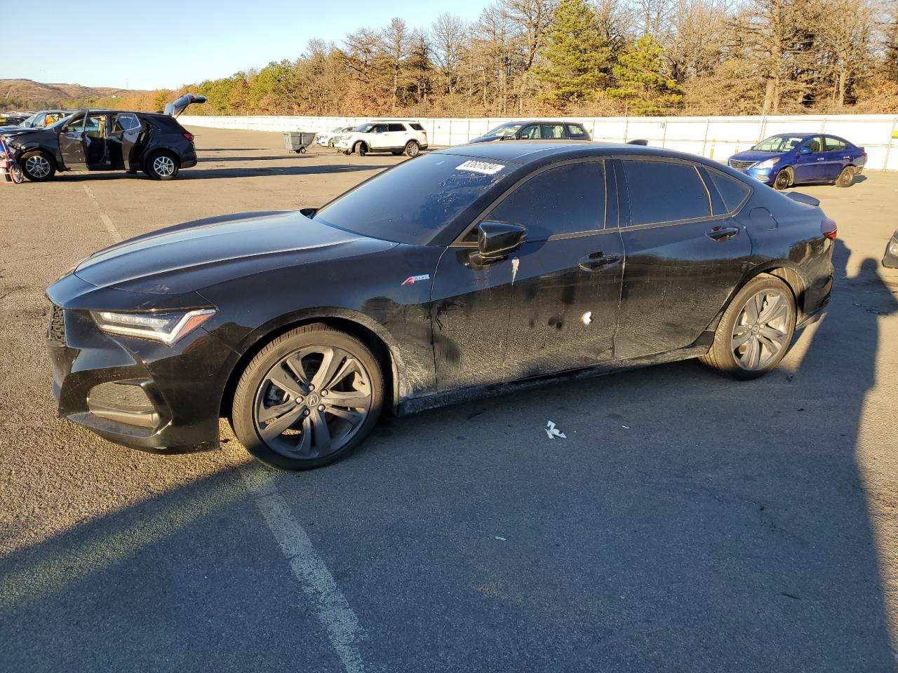 2022 Acura TLX VIN 19UUB5F59NA005941