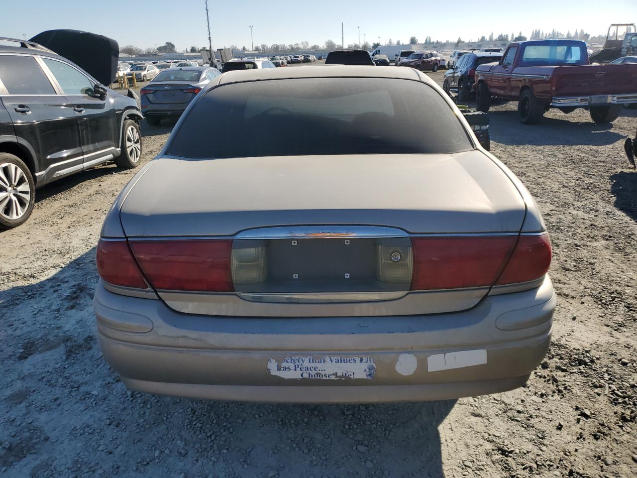 2001 Buick LeSabre VIN 1G4HP54K614218408 Copart auction photo, burn - engine damage thumbnail 6