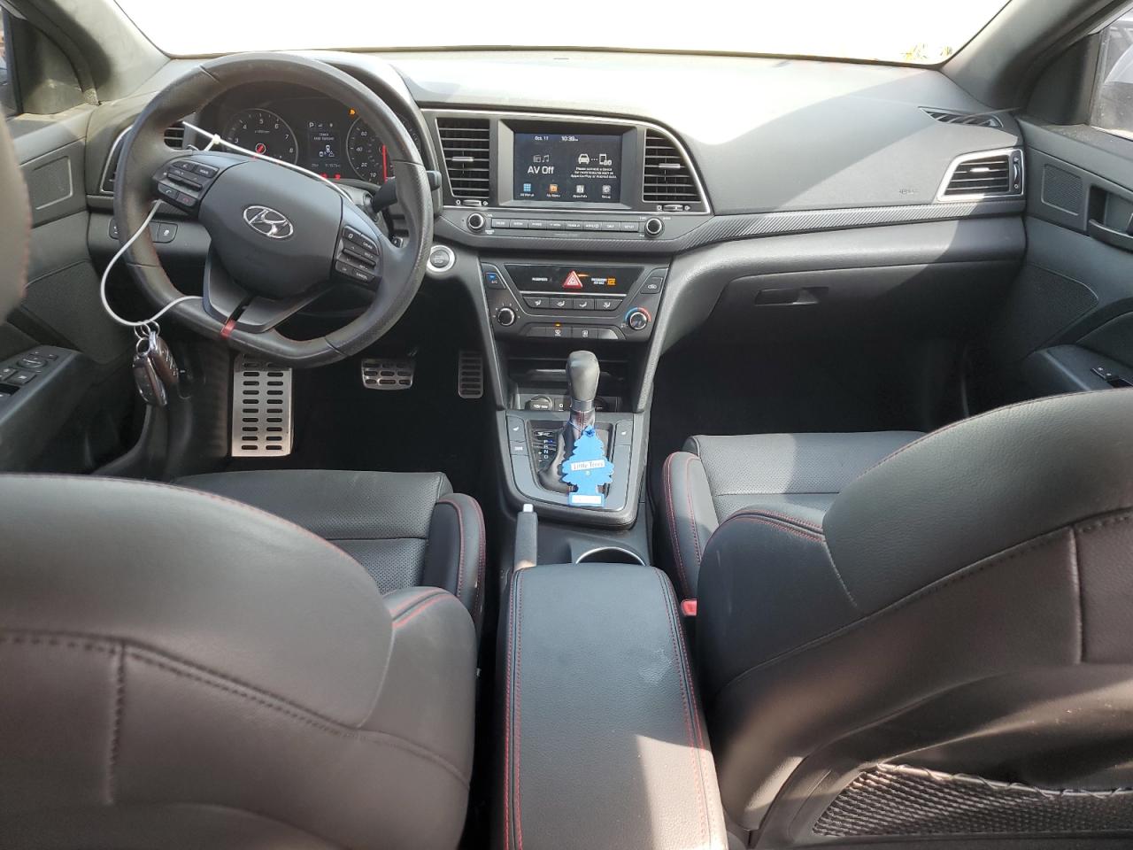 2018 Hyundai Elantra VIN KMHD04LB2JU447697 Copart auction photo, water/flood damage thumbnail 8