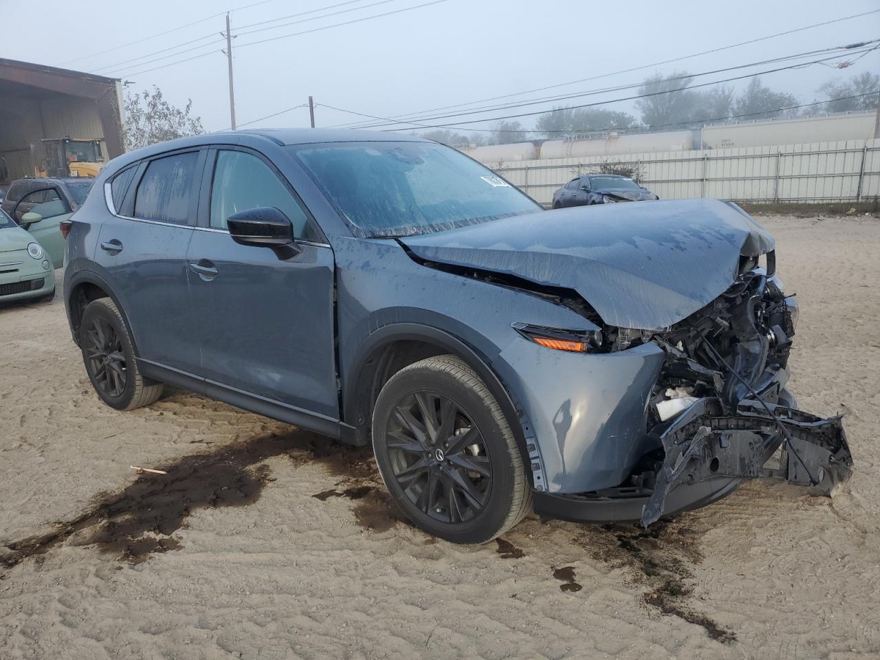 2022 Mazda CX-5 VIN JM3KFBCM3N1561884 Copart auction photo, front end / rear end damage thumbnail 4