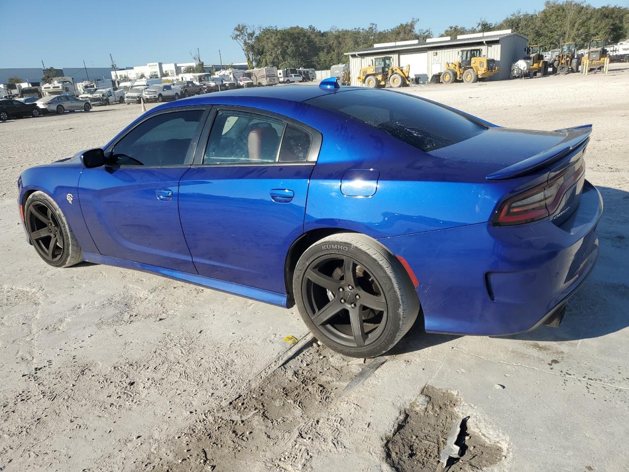 2019 Dodge Charger VIN 2C3CDXL95KH692621 Copart auction photo, vandalism damage thumbnail 2