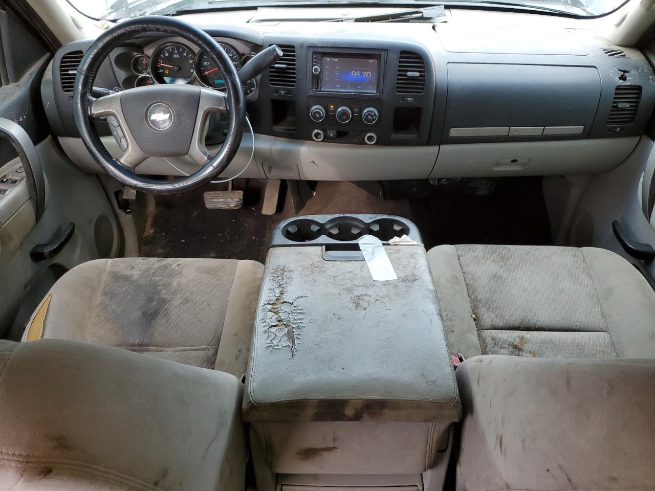 2010 Chevrolet Silverado VIN 3GCRCSEA4AG191401 Copart auction photo, rear end damage thumbnail 8