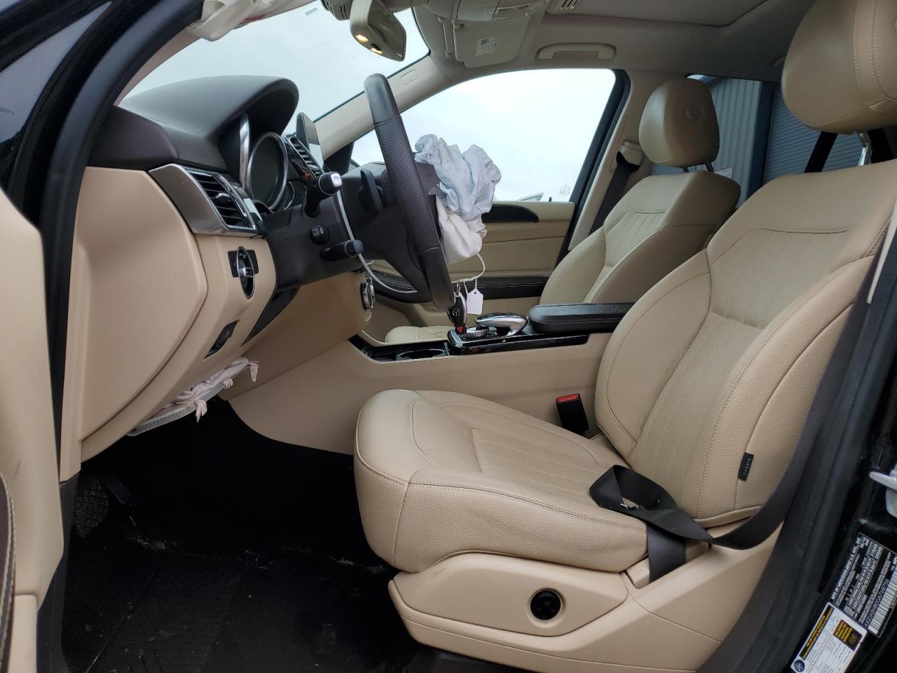 2016 Mercedes-Benz GLE VIN 4JGDA5HB0GA768756 Copart auction photo, front end / side damage thumbnail 7