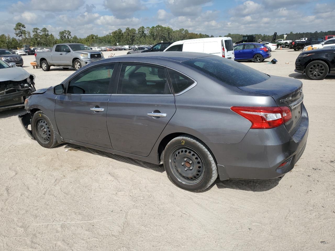 2019 Nissan Sentra VIN 3N1AB7AP7KY426170 Copart auction photo, front end / minor dent/scratches damage thumbnail 2