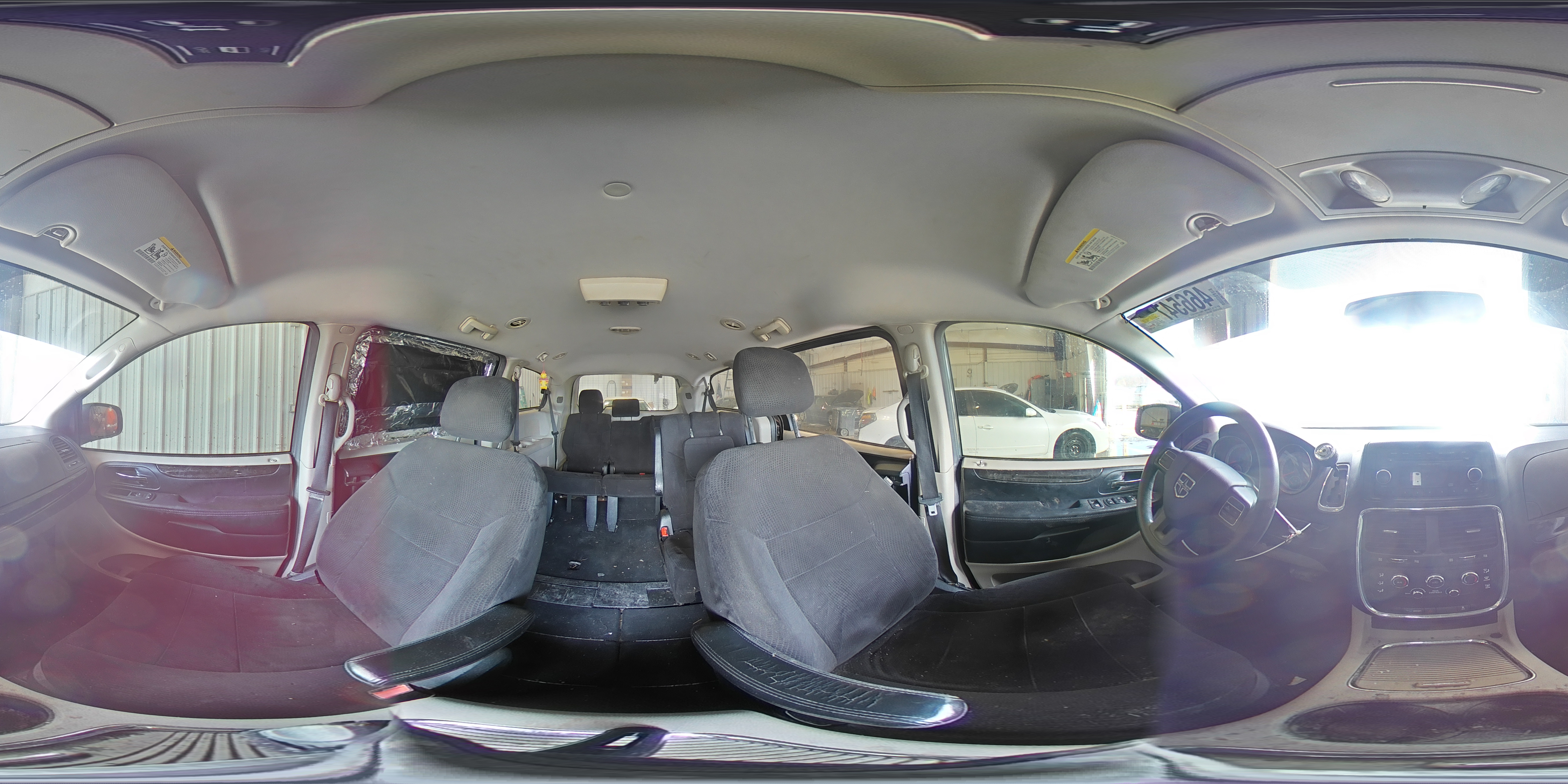 2012 Dodge Caravan VIN 2C4RDGCG9CR336737 Copart auction photo, rear end / side damage thumbnail 15