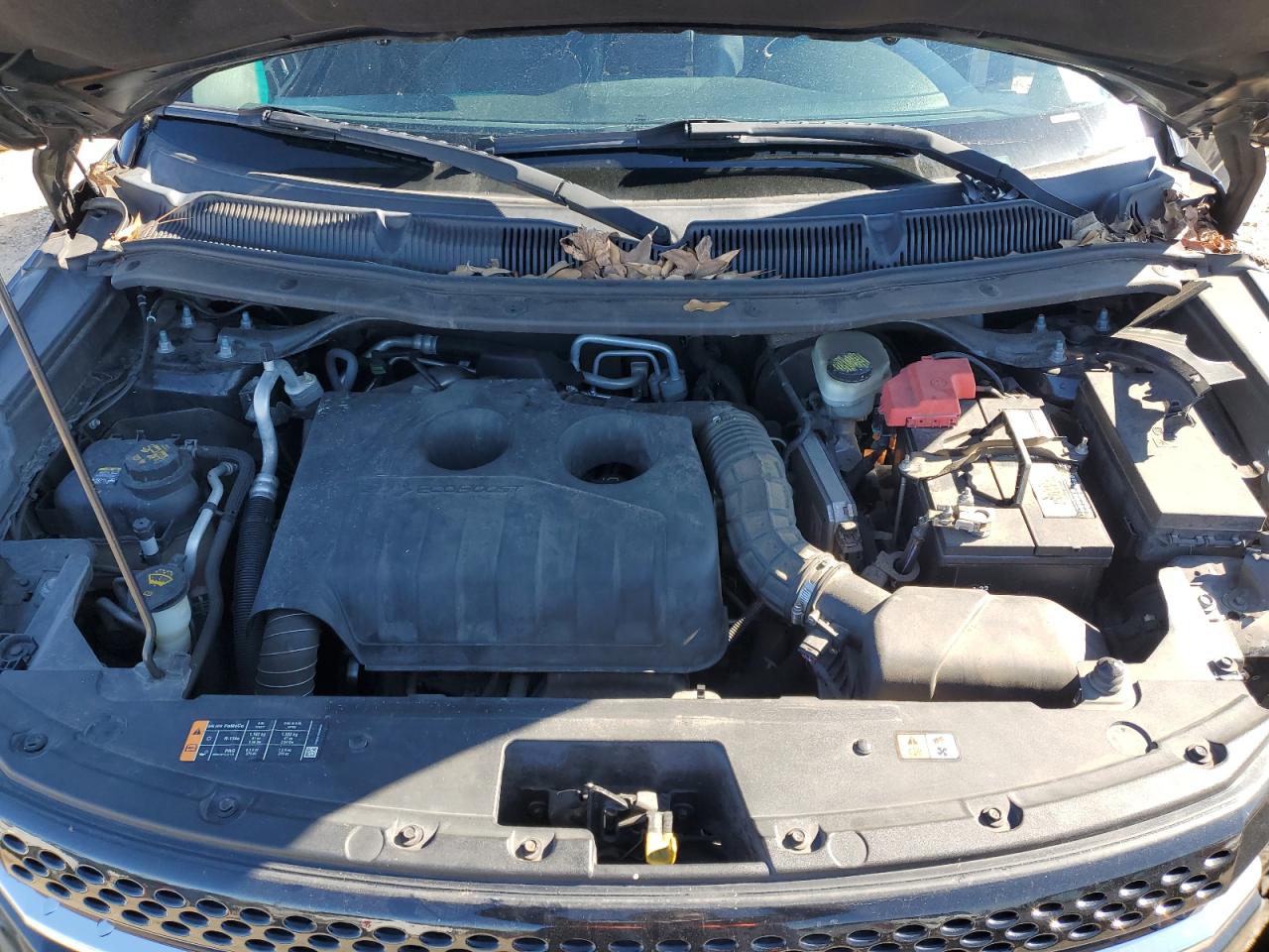 2014 Ford Explorer VIN 1FM5K7F92EGB33352 Copart auction photo, all over / front end damage thumbnail 12
