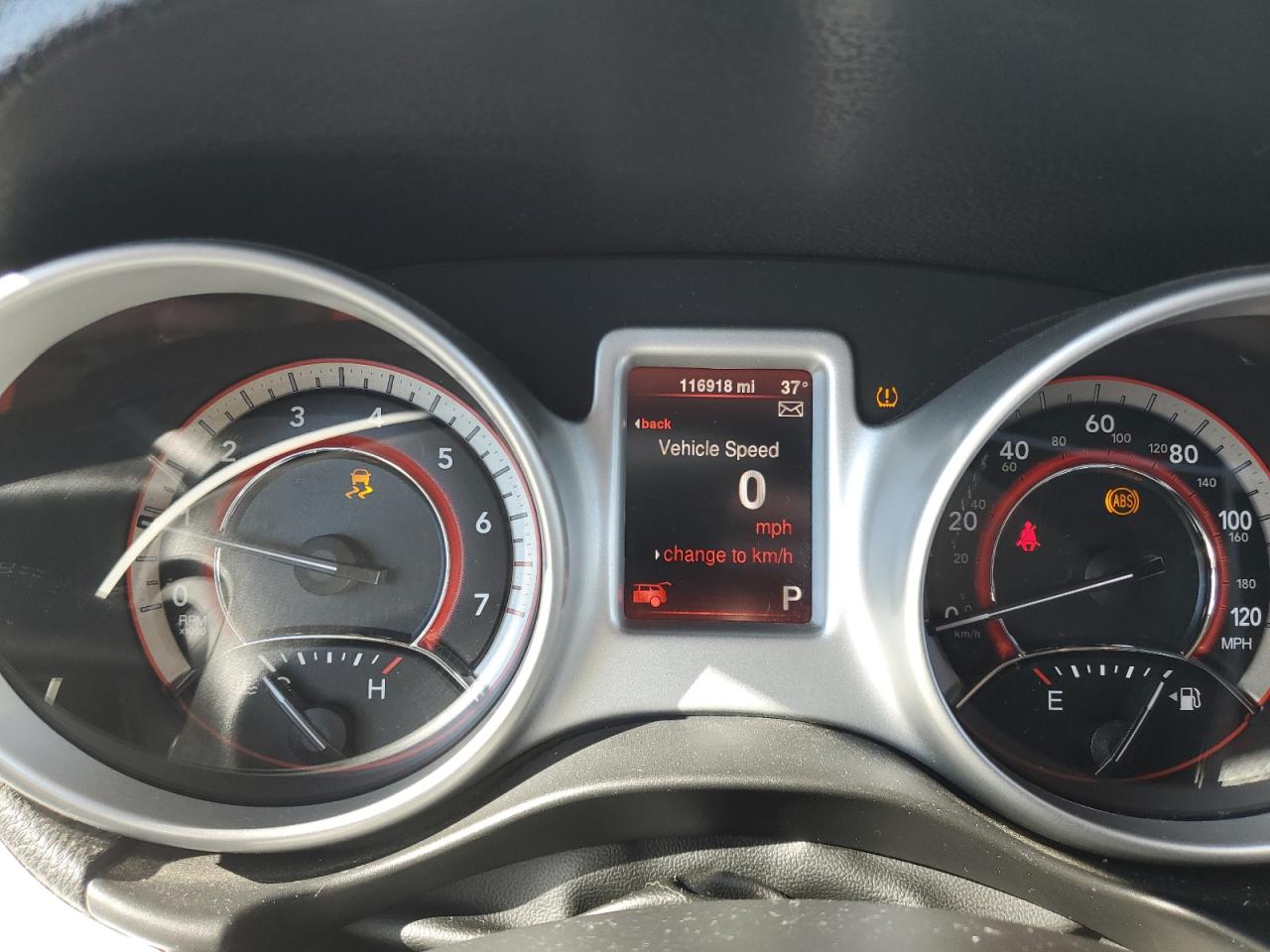 2015 Dodge Journey VIN 3C4PDCBG9FT686193 Copart auction photo, front end damage thumbnail 9